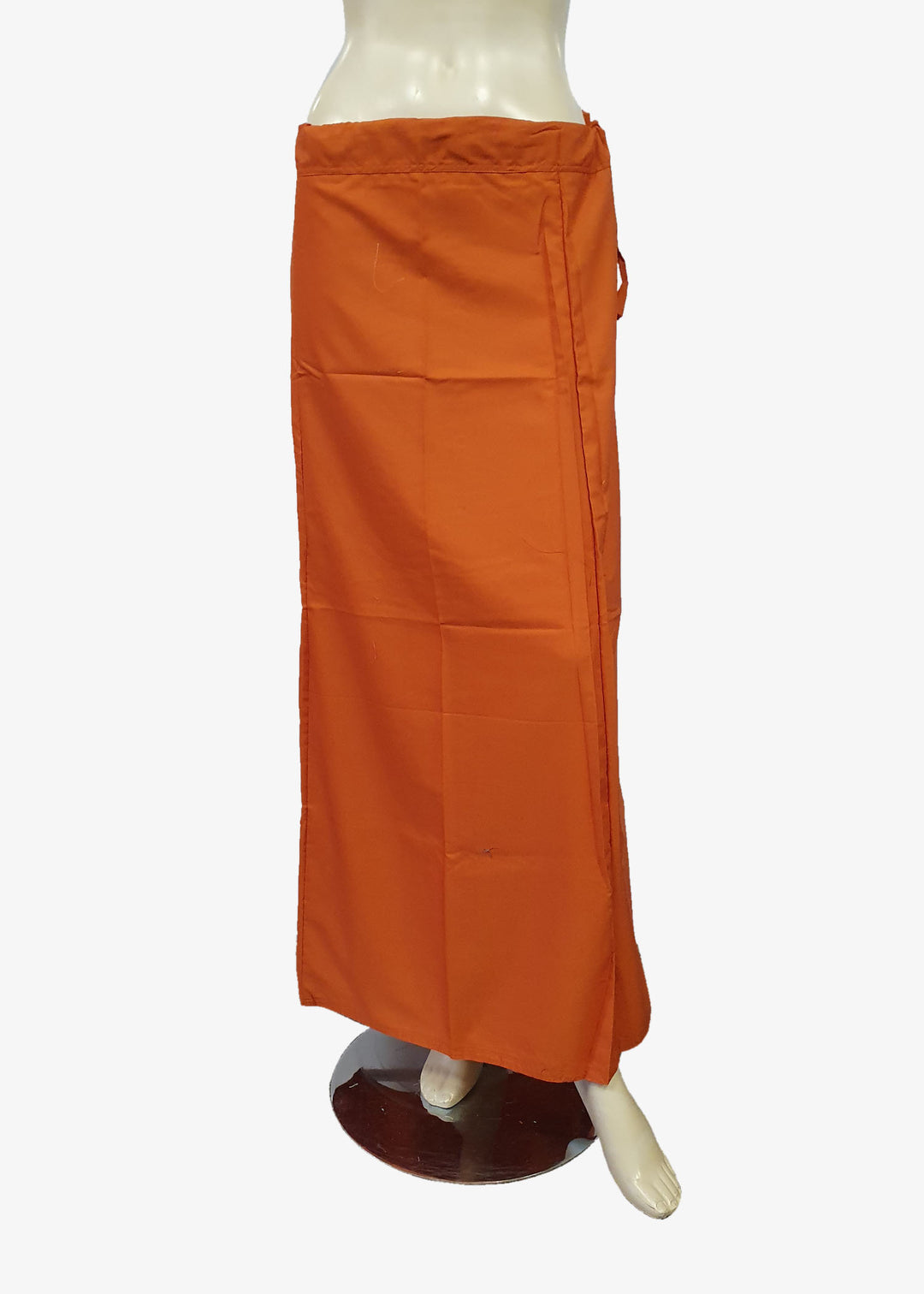 Dark Orange Cotton Petticoat