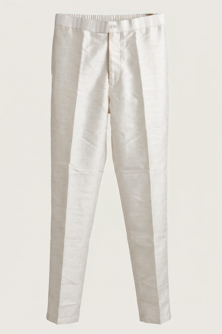 Off White Mens Raw silk Trousers.