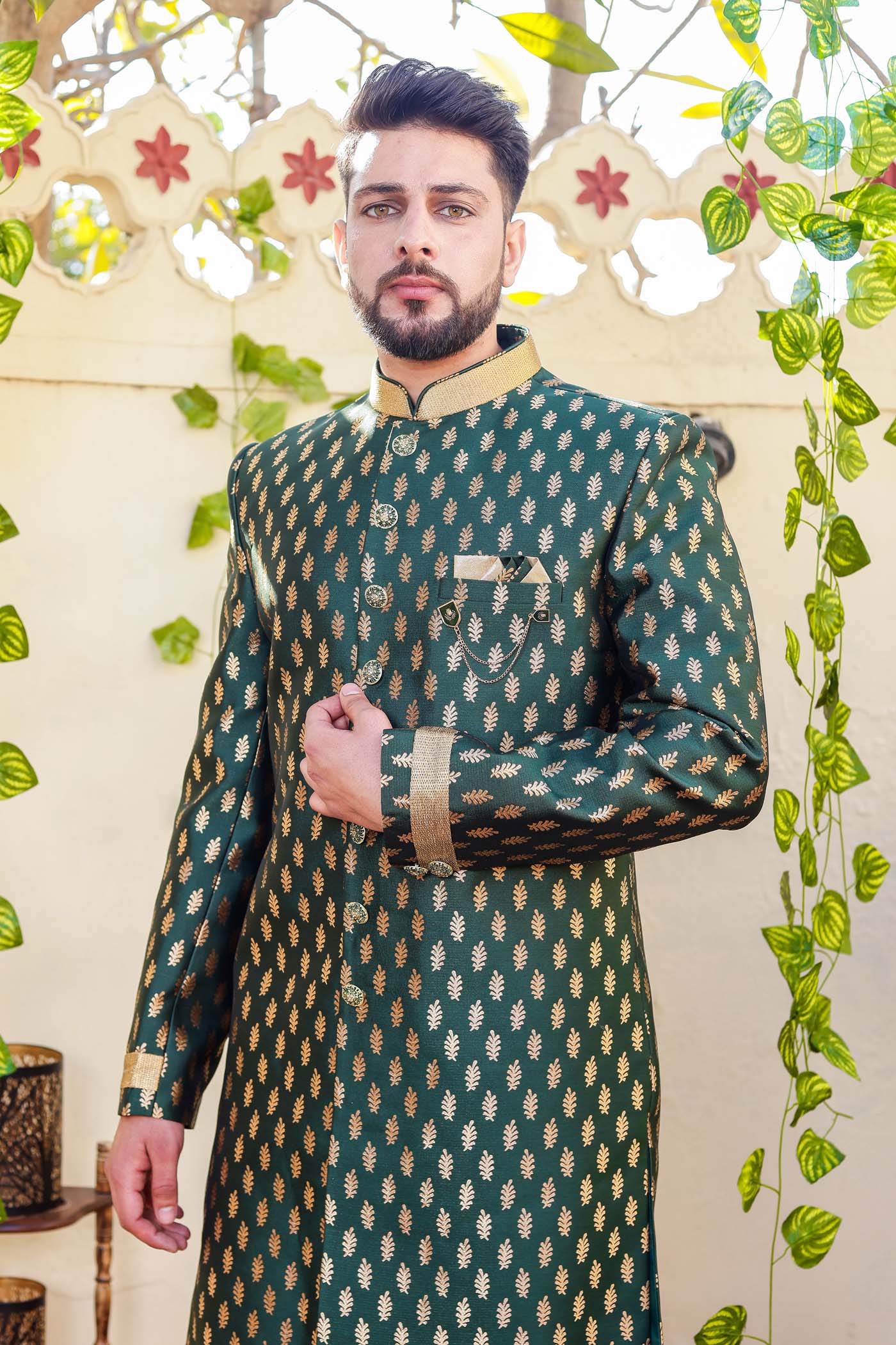 Silk indo western sale