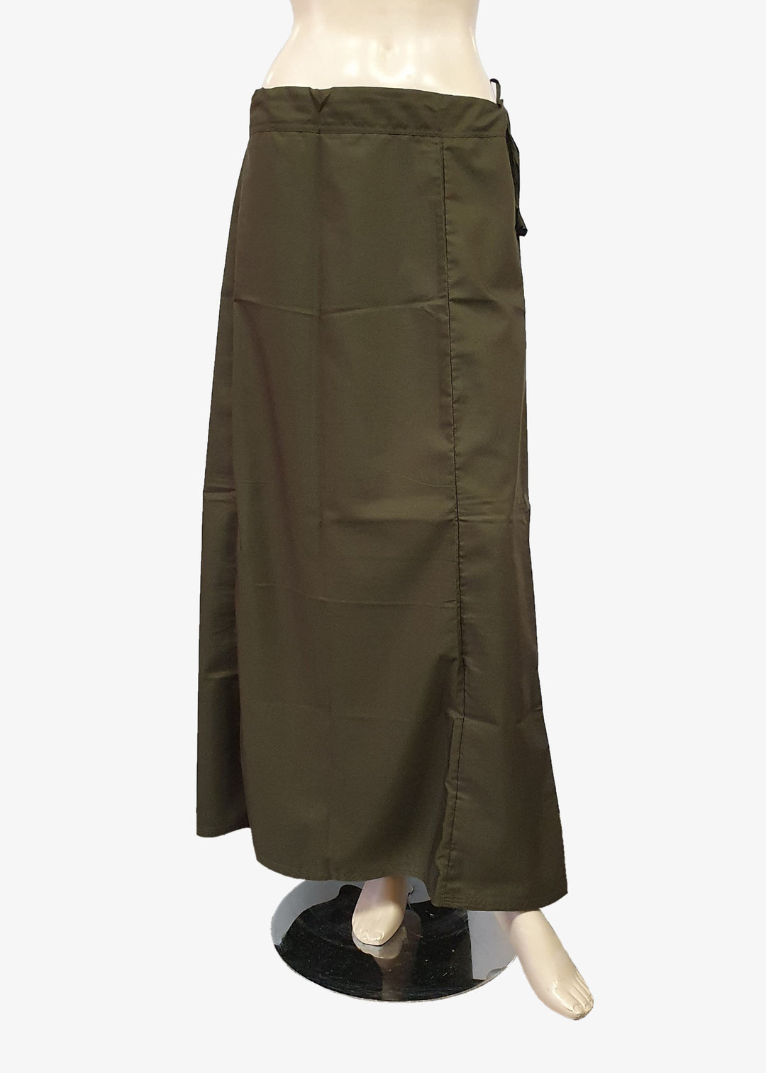 Dark Army Green Cotton Petticoat